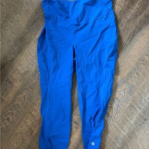 Blue Athletic Leggings